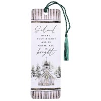 12pk -Tassel Bookmark Church Silent Night - Pack of 12 12pk -Tassel Bookmark Church Silent Night - Pack of 12