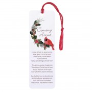12pk -Tassel Bookmark Cardinal Coming Home - Pack of 12