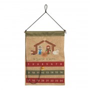 2pk -A Savior is Born Fabric Advent Calendar - (Pack of 2) 2pk -A Savior is Born Fabric Advent Calendar - (Pack of 2)