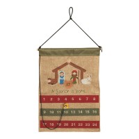 2pk -A Savior is Born Fabric Advent Calendar - (Pack of 2) 2pk -A Savior is Born Fabric Advent Calendar - (Pack of 2)