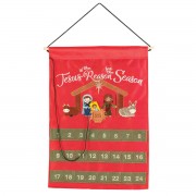 2pk -Advent Calendar Jesus Is The Reason - (Pack of 2) 2pk -Advent Calendar Jesus Is The Reason - (Pack of 2)