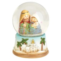 12pk -HOLY FAMILY WATER GLOBE 2.25"H - Pack of 12