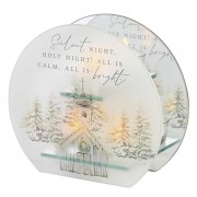 Tealight Holder Church Silent Night Tealight Holder Church Silent Night