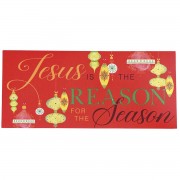 2pk -Doormat Insert Jesus Is Reason Whimsical - (Pack of 2)