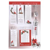Board&Assortment Christmas Cardinal