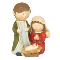 6pk -1 PIECE HOLY FAMILY 2.5"H - Pack of 6 6pk -1 PIECE HOLY FAMILY 2.5"H - Pack of 6