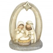 6pk -1 PIECE HOLY FAMILY IN CRECHE 3"H - Pack of 6 6pk -1 PIECE HOLY FAMILY IN CRECHE 3"H - Pack of 6