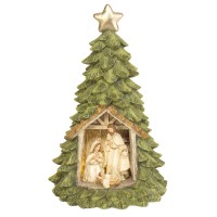 1 PIECE LED HOLY FAMILY IN TREE 9.75"H 1 PIECE LED HOLY FAMILY IN TREE 9.75"H