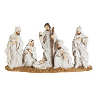 Nativity Set White 5.6 inch