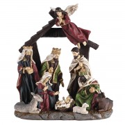 Nativity Holy Family Animals Creche12.5H Nativity Holy Family Animals Creche12.5H