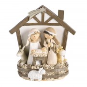Nativity Holy Family Animals Star 6.75H Nativity Holy Family Animals Star 6.75H