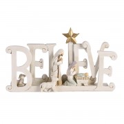 Nativity Holy Family Believe Star 5H Nativity Holy Family Believe Star 5H