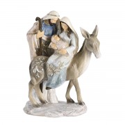 Nativity Holy Family Mary On Donkey 7.5H Nativity Holy Family Mary On Donkey 7.5H