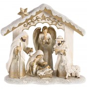 Nativity Family Animals Angel Star 7.5H Nativity Family Animals Angel Star 7.5H