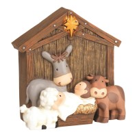 2pk -One Child One Night Baby Jesus & Animals(Pack of 2)