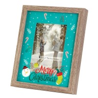 MERRY CHRISTMAS SNOWMAN PHOTO FRAME 5X7