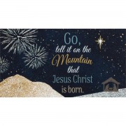6pk -Magnet Go Tell It On The Mountain 5x2.75 - Pack of 6 6pk -Magnet Go Tell It On The Mountain 5x2.75 - Pack of 6