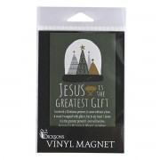 6pk -Magnet Jesus The Greatest Gift Pine Tree - Pack of 6 6pk -Magnet Jesus The Greatest Gift Pine Tree - Pack of 6