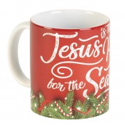 2pk -JESUS IS THE REASON CERAMIC MUG 11 OZ - (Pack of 2) 2pk -JESUS IS THE REASON CERAMIC MUG 11 OZ - (Pack of 2)