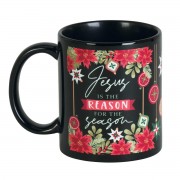 2pk -Mug Jesus Is The Reason Ceramic 11 oz - (Pack of 2)