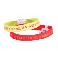 24pk - Silicone Bracelet SNOWMAN 2 ASSORTED - (Pack of 24)