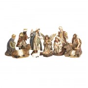 Nativity Set/Kneeling 11-Piece 8.5in Nativity Set/Kneeling 11-Piece 8.5in
