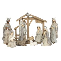 Nativity Set/Creche 10-Piece 9.625in