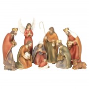 Nativity Set Colorful 10-Piece 8in Nativity Set Colorful 10-Piece 8in