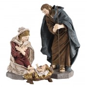 Nativity Holy Family Staff Cloth 17.75H Nativity Holy Family Staff Cloth 17.75H