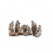 Nativity Holy Family Glitter Finish 5.5H Nativity Holy Family Glitter Finish 5.5H