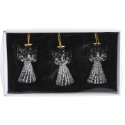 Ornament Praying Angel Glass 3H Ornament Praying Angel Glass 3H