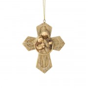 6pk -CROSS HOLY FAMILY ORNAMENT - Pack of 6 6pk -CROSS HOLY FAMILY ORNAMENT - Pack of 6
