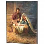 2pk -Wall Plaque Nativity MDF 8x10 - (Pack of 2)