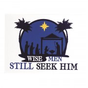 3pk -Wise Men Still Seek Him Yard Sign Pack 3 - Pack of 3