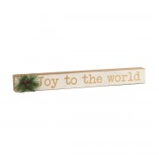 4pk -Joy To The World Tabletop Sign Gold - Pack of 4 4pk -Joy To The World Tabletop Sign Gold - Pack of 4