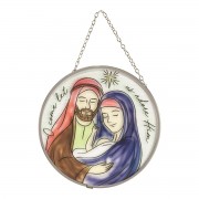 2pk -SUN CAT HOLY FAMILY W/SUCTION CUP 6" - (Pack of 2) 2pk -SUN CAT HOLY FAMILY W/SUCTION CUP 6" - (Pack of 2)