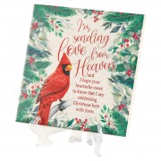 2pk -Tabletop Tile Cardinal I Am Sending - (Pack of 2) 2pk -Tabletop Tile Cardinal I Am Sending - (Pack of 2)