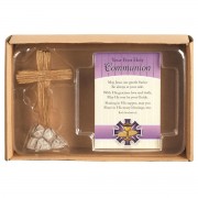 2pk -CRS FIG COMMUNION RSN 3"H - (Pack of 2) 2pk -CRS FIG COMMUNION RSN 3"H - (Pack of 2)
