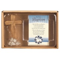 2pk -CRS FIG BAPTISM RSN 3"H - (Pack of 2)
