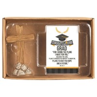 2pk -CRS FIG GRADUATION FOR I KNOW RSN 3"H - (Pack of 2) 2pk -CRS FIG GRADUATION FOR I KNOW RSN 3"H - (Pack of 2)