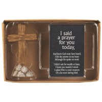 2pk -Cross Figurine Card I Said A Prayer For - (Pack of 2) 2pk -Cross Figurine Card I Said A Prayer For - (Pack of 2)