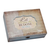 LET ALL YOU DO BE DONE IN LOVE