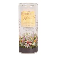 2pk -Candleholder Floral Reunion Heart 10H - (Pack of 2)