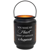 Lantern You Make My Heart Small Black