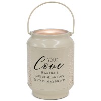 Lantern Your Love Is Light Small Ivory