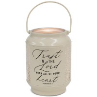 Lantern Trust Lord Prov.3:5 Small Ivory