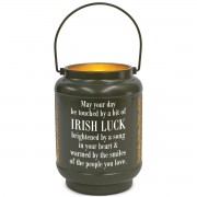 Lantern Irish Luck May Your Small Green