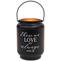 Lantern Those We Love Always Small Black