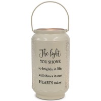 Lantern Light Shone Brightly Large Ivory Lantern Light Shone Brightly Large Ivory