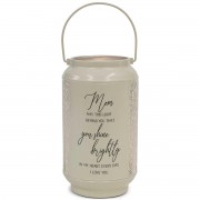 Lantern Mom Light Shines Large Ivory Lantern Mom Light Shines Large Ivory